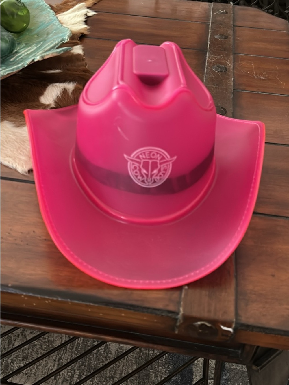 Neon Pink Cowboy Hat